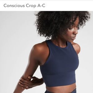 NWT Athleta Conscious Crop Bra